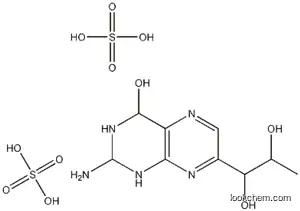 Molecular Structure of 103130-45-6 ((6S)-Tetrahydro-L-biopterin Disulfate)